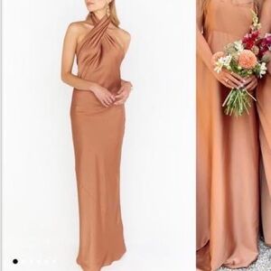 Show me your mumu- jasmine halter maxi